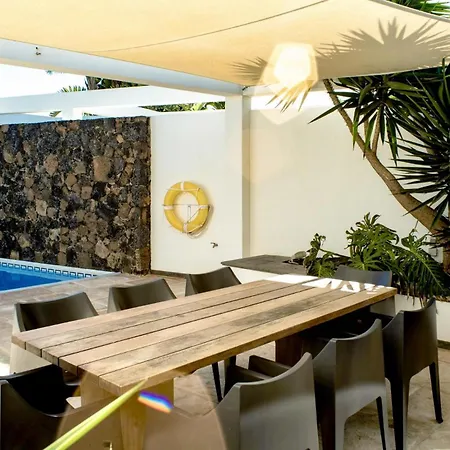 Willa Casa Paloma With Heated Pool In El Roque